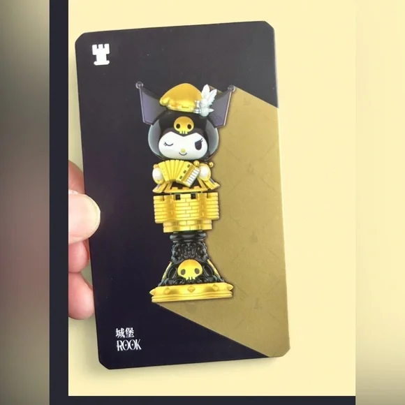 Kuromi Chess Series – Rook Figure w/ Collector Card + Original Box - Picture 4 of 5